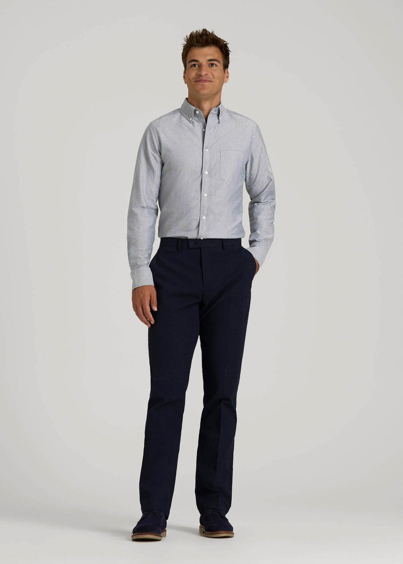 Oxford Cloth Button Down Shirt for Tall Men | American Tall
