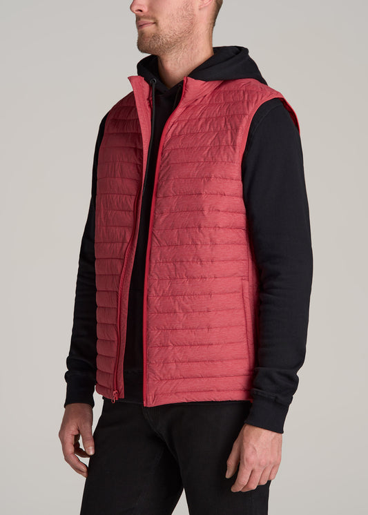 American-Tall-Men-Packable-Puffer-Vest-Red-Space-Dye-side