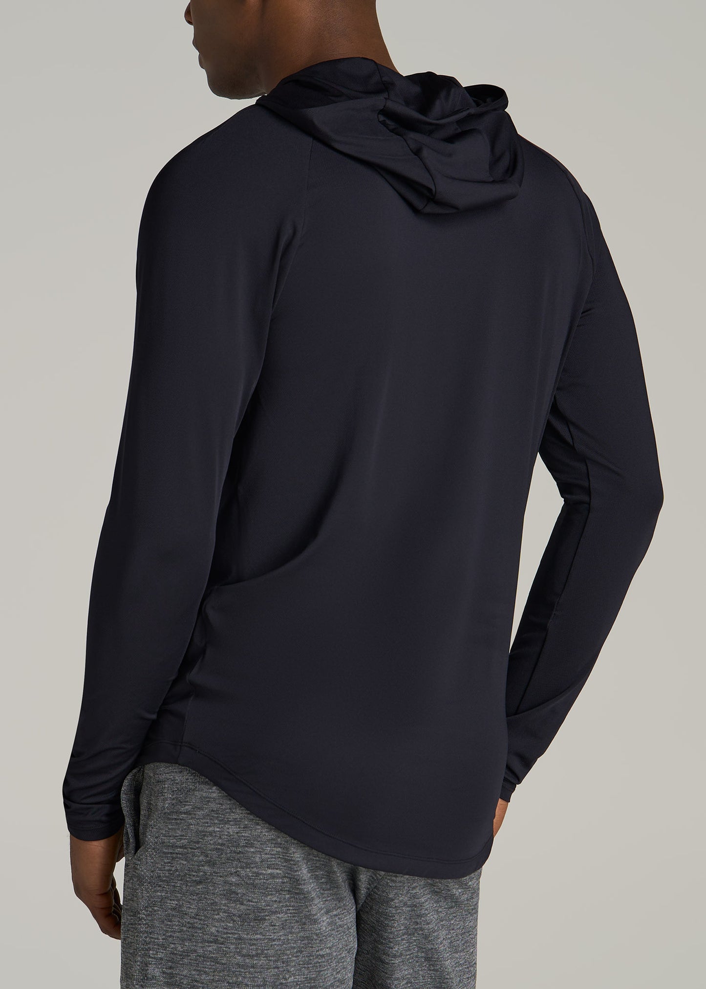Men's A.T. Performance Training Tall Hoodie in Black
