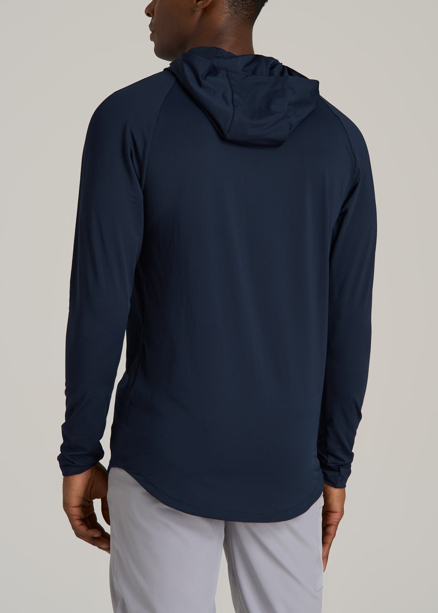 Men's A.T. Performance Training Tall Hoodie in Evening Blue