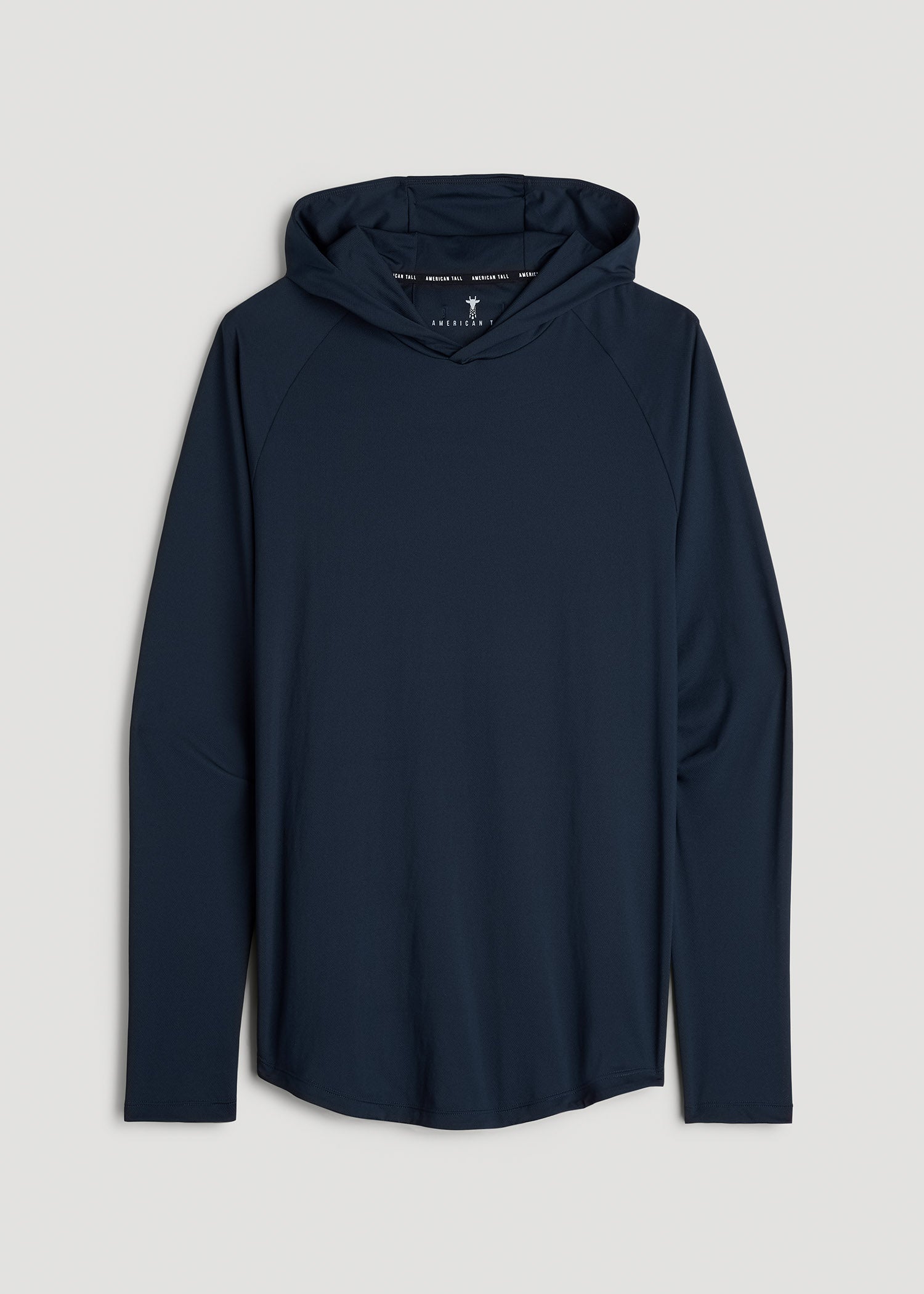 A.T. Performance Training Hoodie for Tall Men in Evening Blue