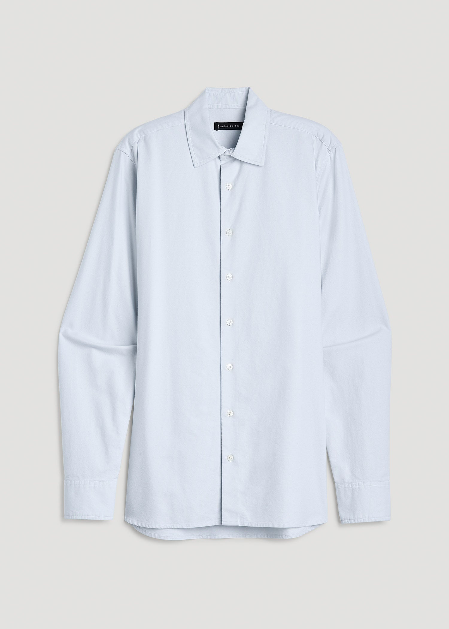 Pinpoint Oxford Shirt for Tall Men in Light Blue 2XL / Semi Tall / Light Blue Pinpoint Oxford Shirt for Tall Men in Light Blue 2XL / Semi Tall / Light Blue