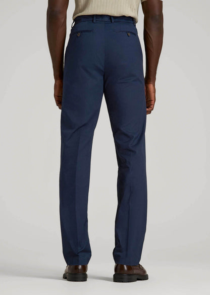 Refined Chinos for Tall Men in Navy