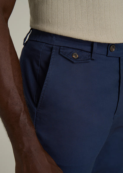 Refined Chinos for Tall Men in Navy