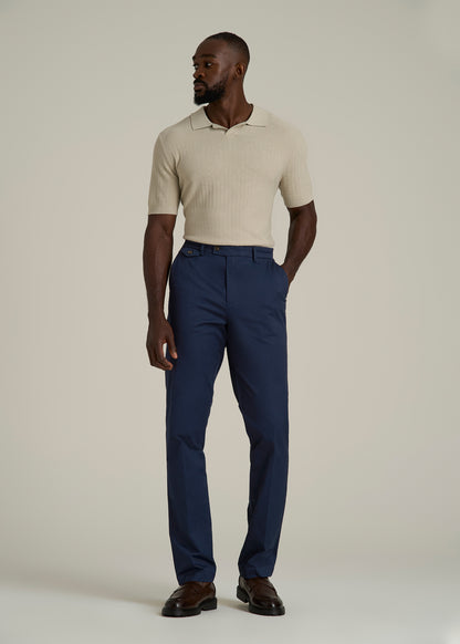 Refined Chinos for Tall Men in Navy