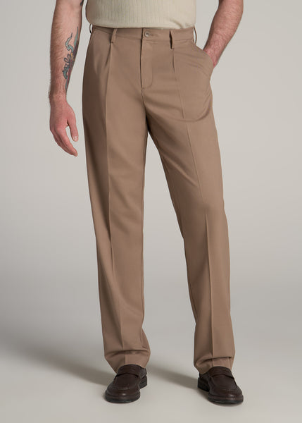 GUESS Maltese Textured Pleated Tapered Pants - Mens | TheBay