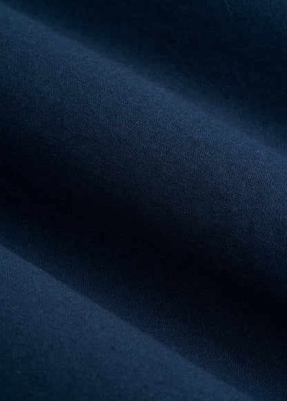 Short Sleeve Shirt for Tall Men in Navy Blue