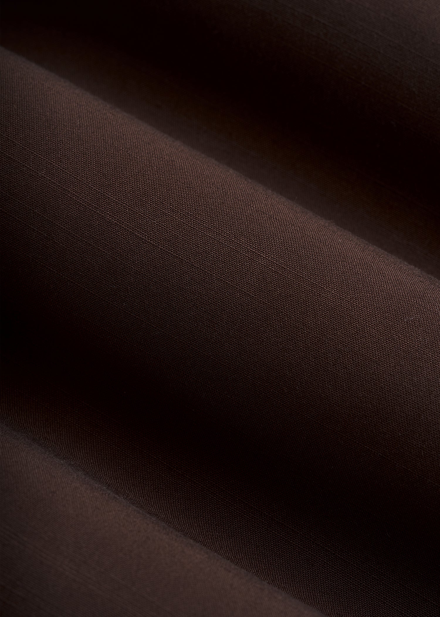 Short Sleeve Resort Shirt for Tall Men in Espresso