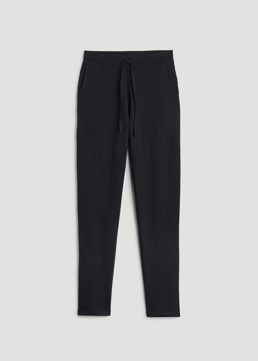 Wearever 2.0 Fleece Straight Leg Sweatpants for Tall Men in Black