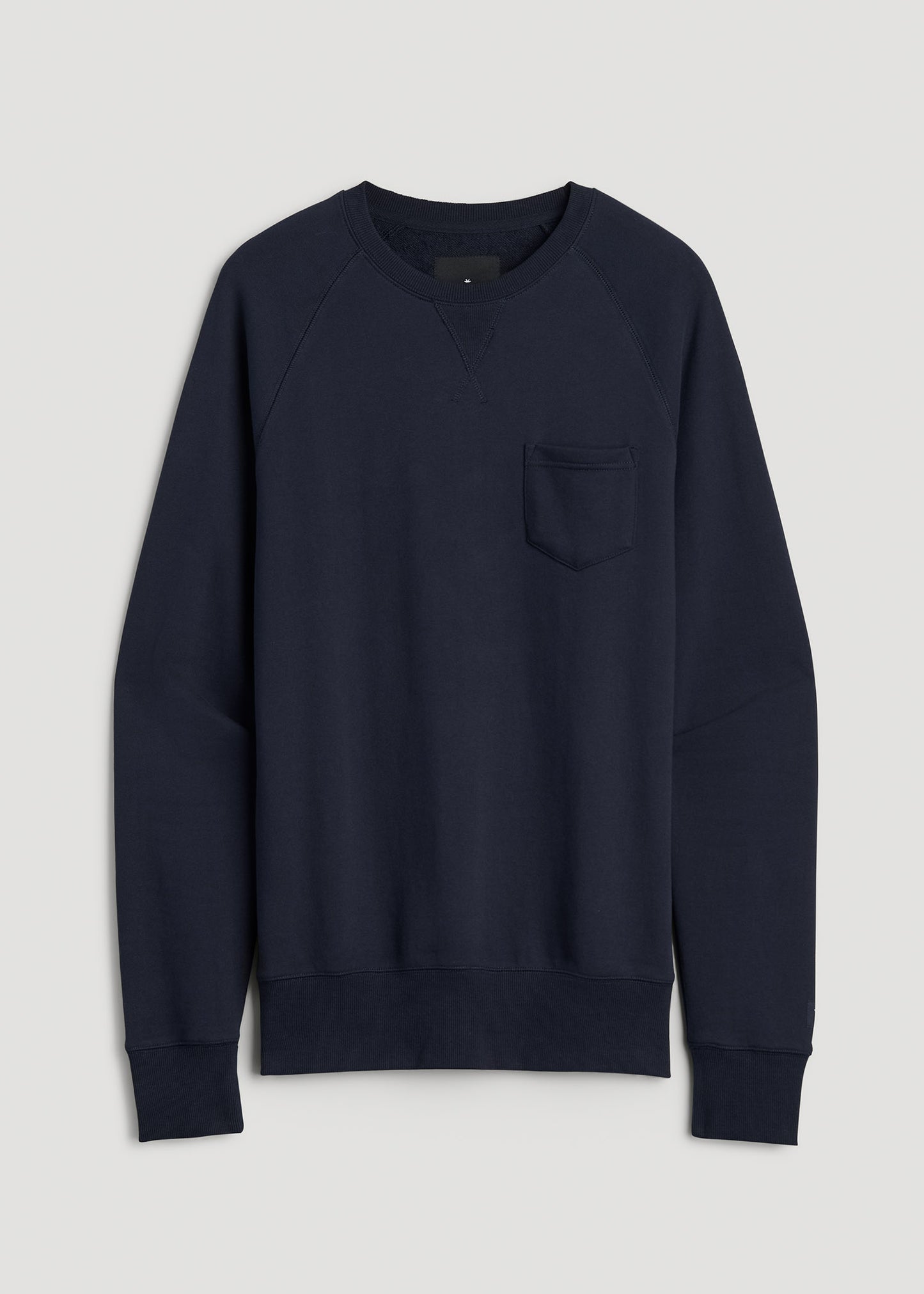 Wearever 2.0 French Terry Crewneck Sweatshirt for Tall Men in Evening Blue