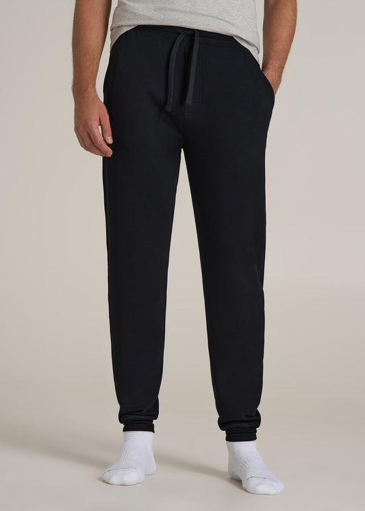 Sleep Jogger for Tall Men in Black