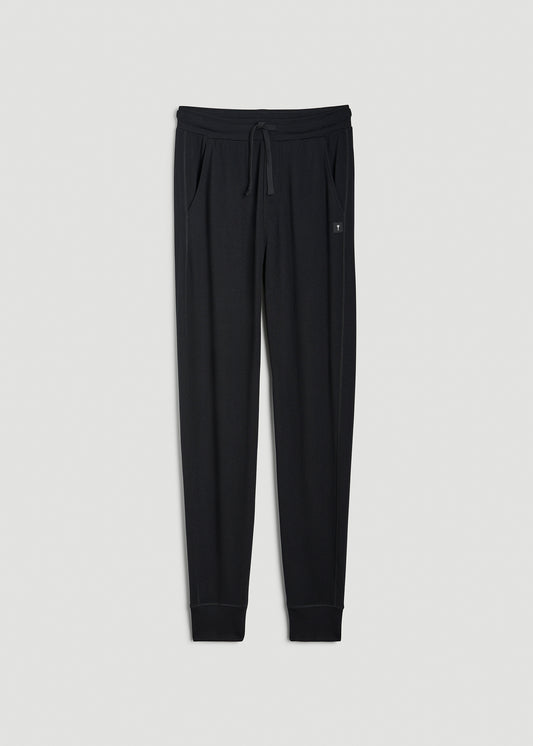 Sleep Jogger for Tall Men in Black