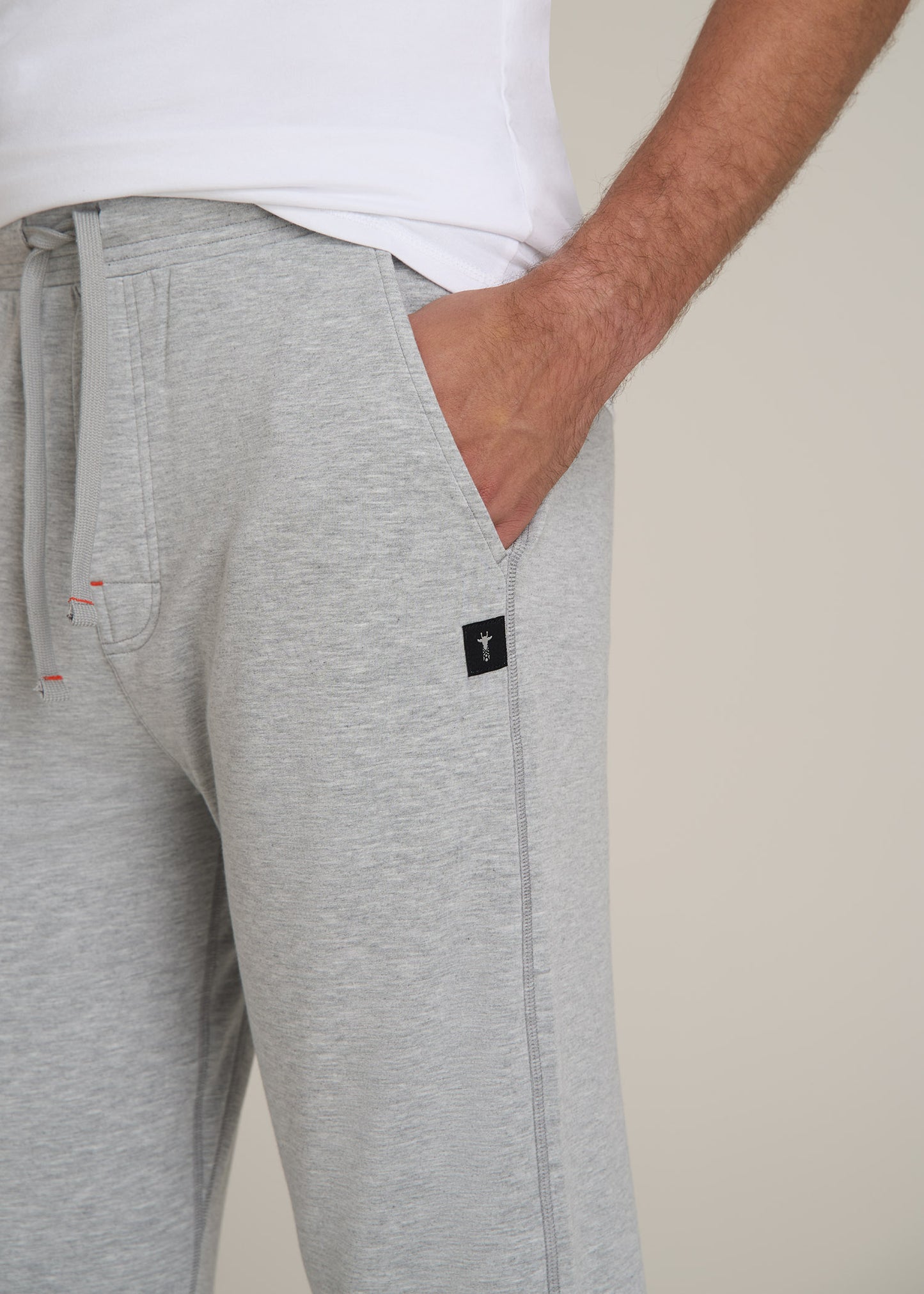 Sleep Jogger for Tall Men in Grey Mix