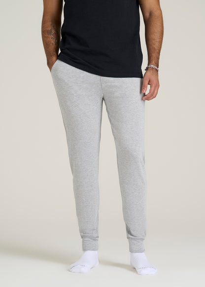 Sleep Joggers for Tall Men in Grey Mix