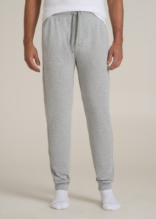 Sleep Joggers for Tall Men in Grey Mix