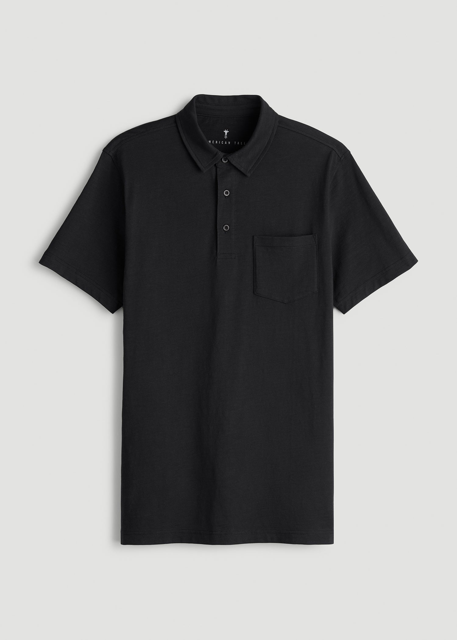 CLESSTE SLUB PILE KNIT POLO ニットポロ Tall Men's Polo Shirt with Pocket | American Tall