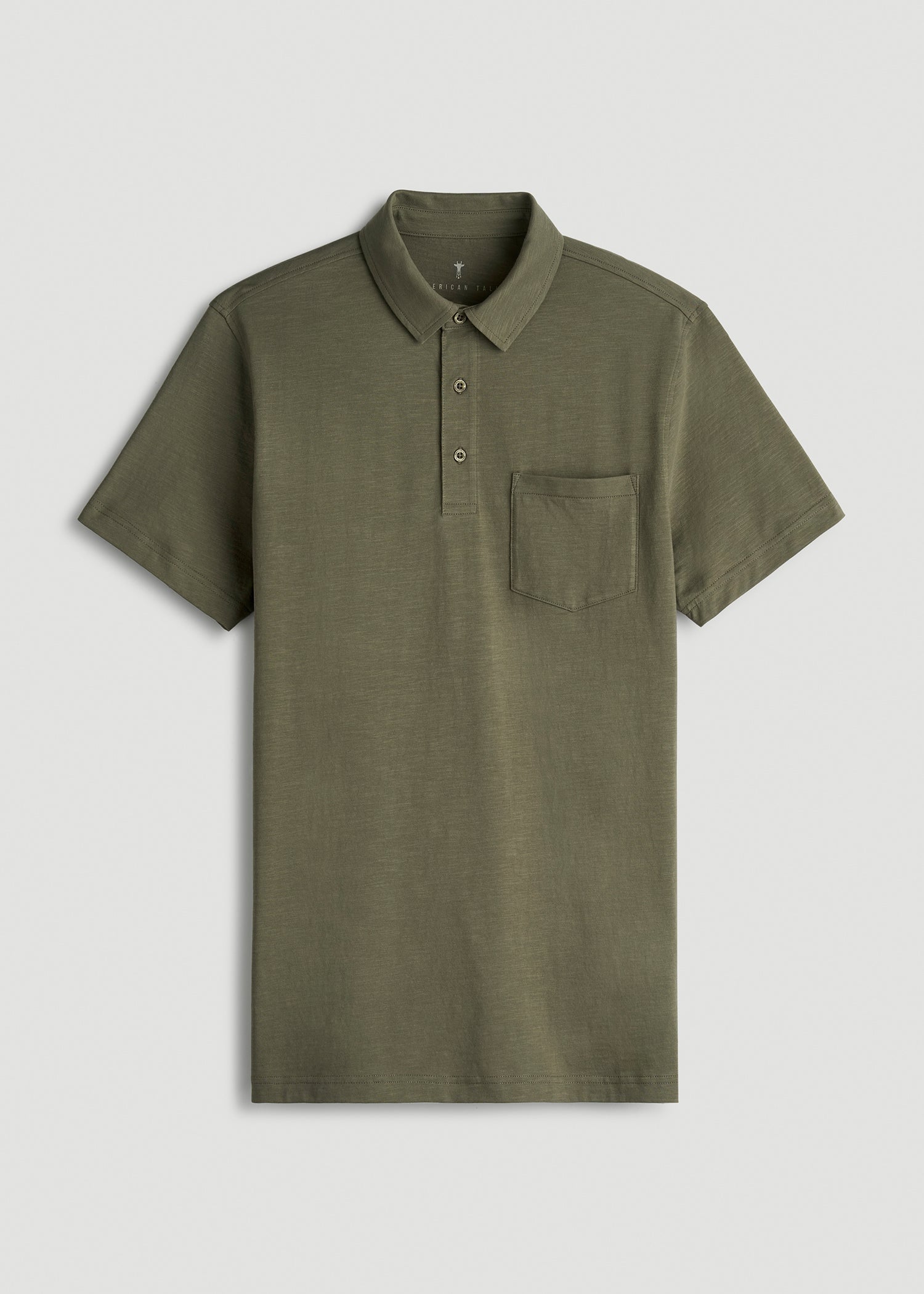 Tall Men's Polo Shirt with Pocket | American Tall