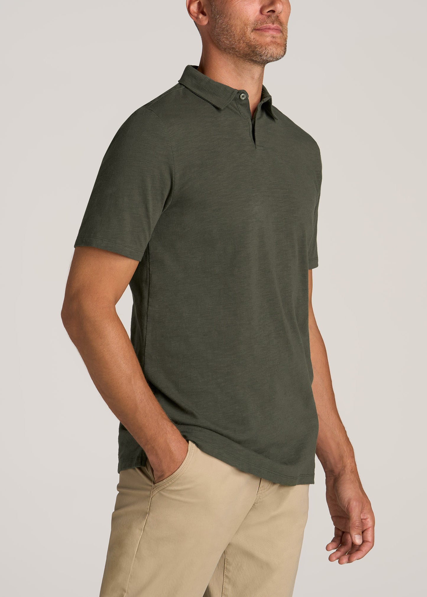 American Tall Polo Tall Slub | Self Collar Shirt