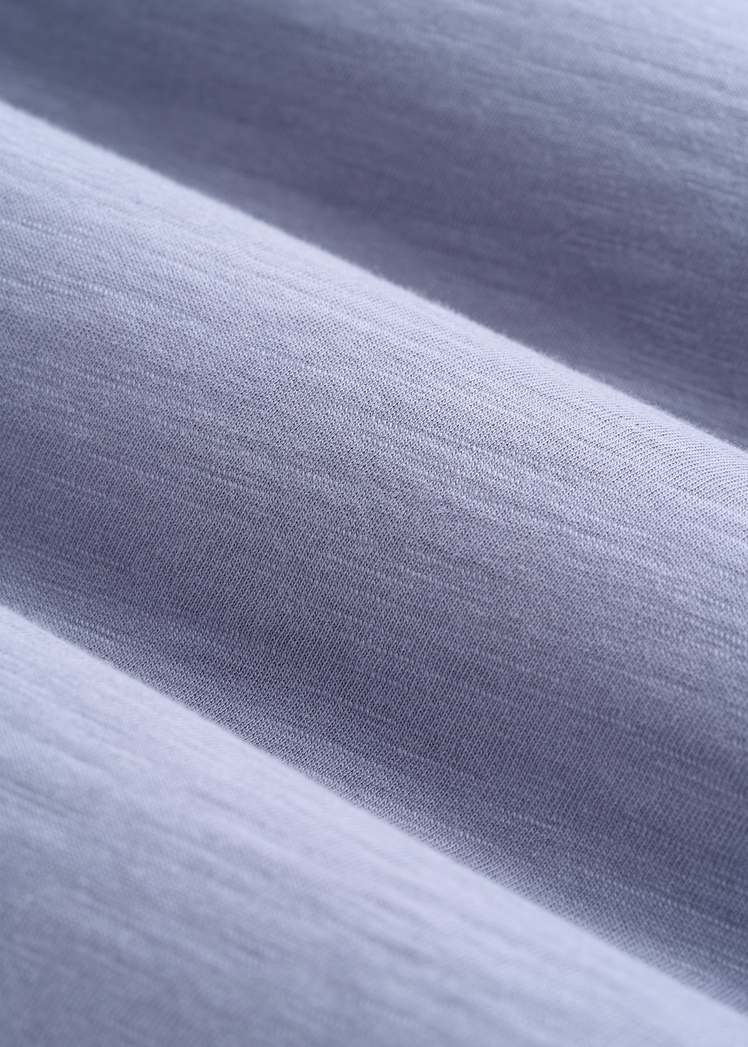 REGULAR-FIT Slub Tee for Tall Men in Blue Granite