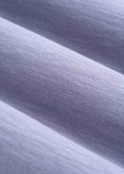 REGULAR-FIT Slub Tee for Tall Men in Blue Granite