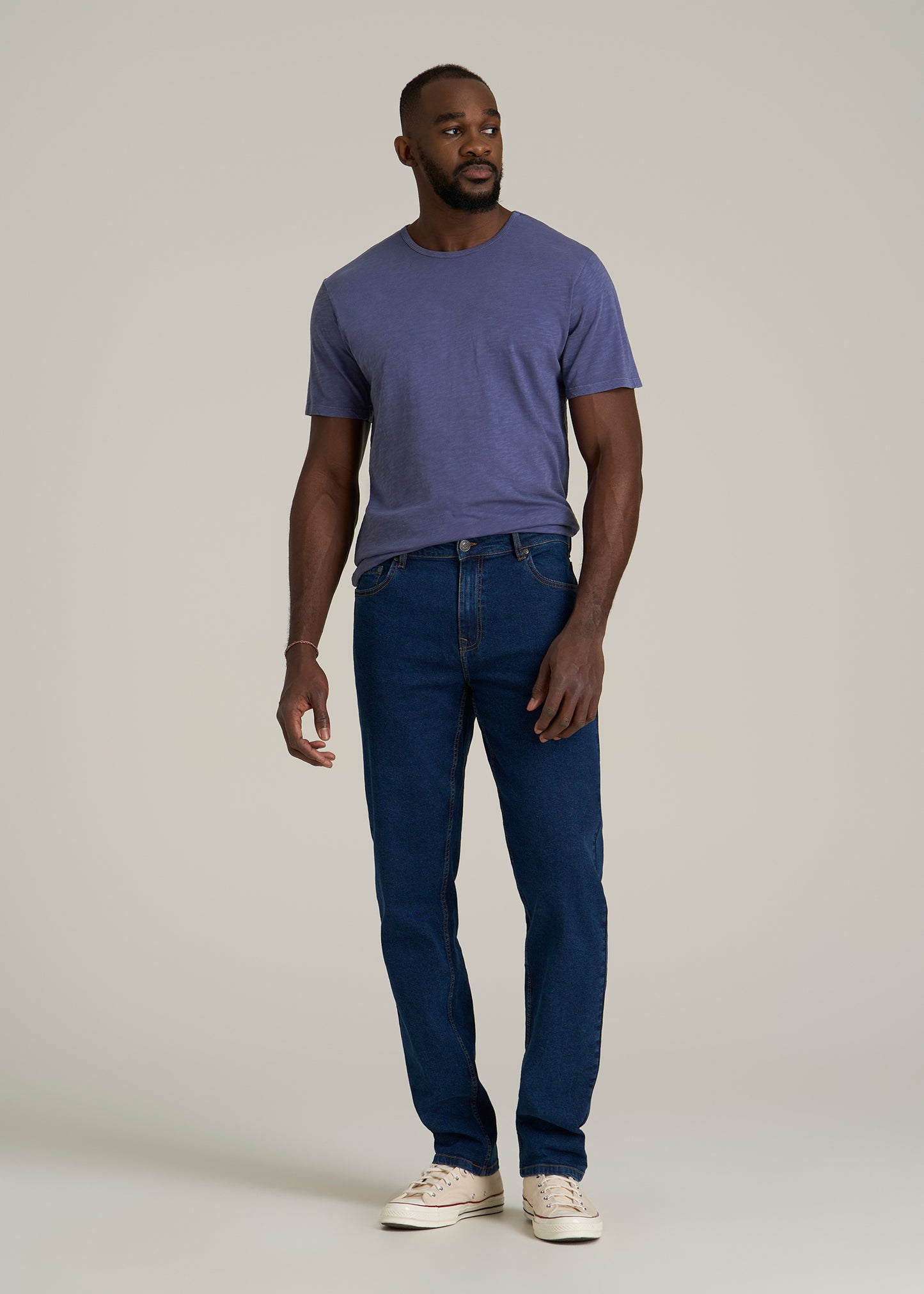 REGULAR-FIT Slub Tee in Future Dusk - Tall Men's Shirts