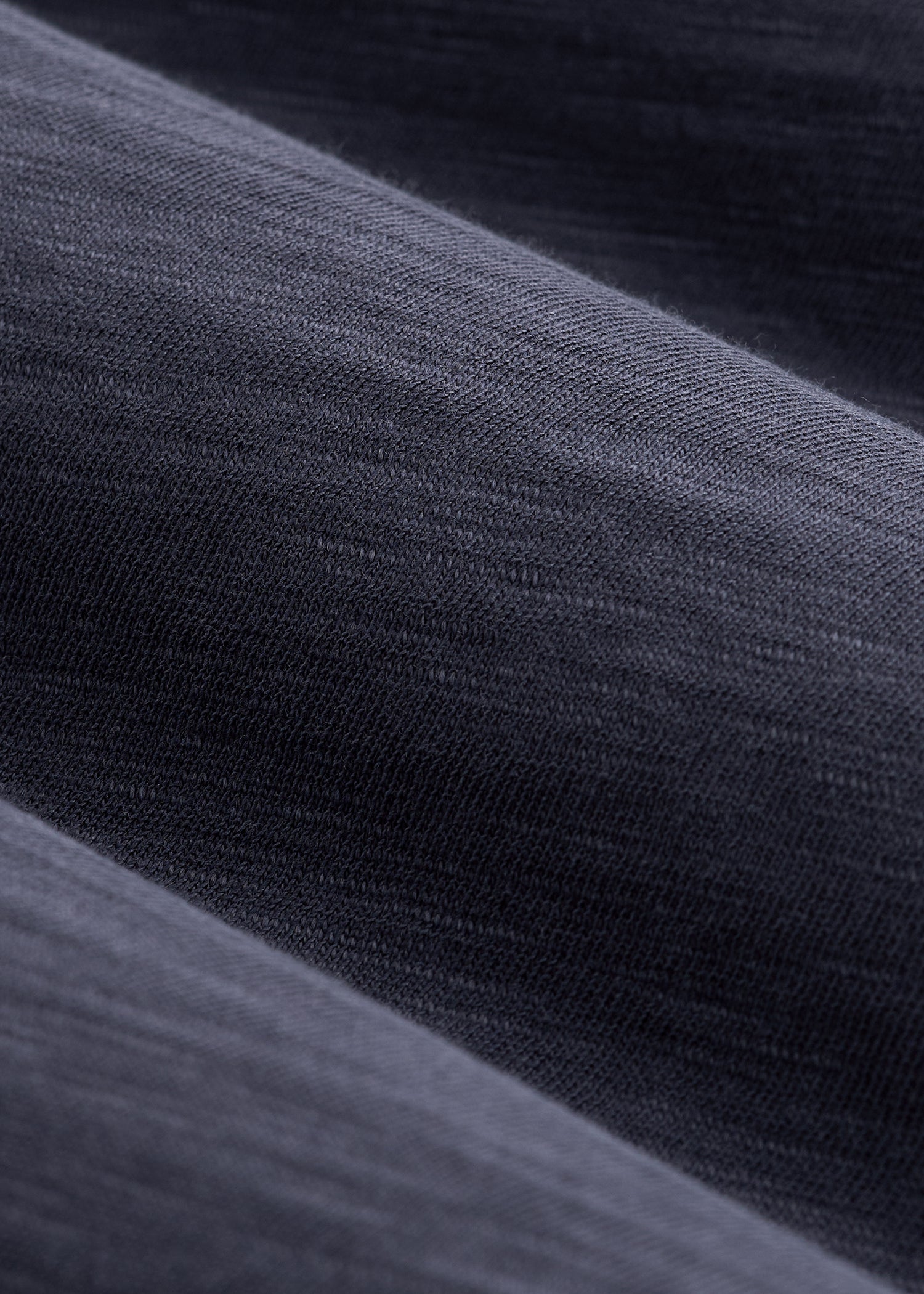 REGULAR-FIT Slub Tee for Tall Men in Navy