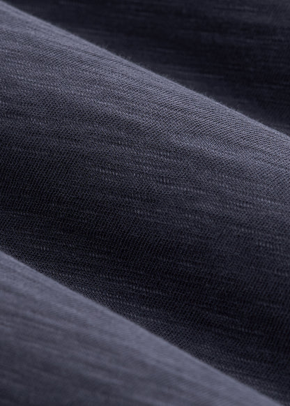 REGULAR-FIT Slub Tee for Tall Men in Navy