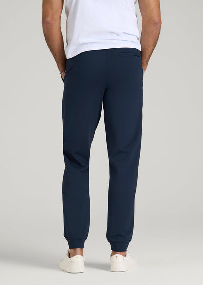 Soft Flex Ponte Jogger for Tall Men in Navy