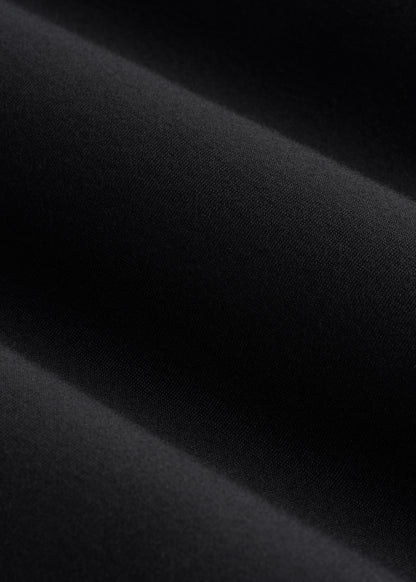 Soft Flex Ponte Pants for Tall Men in Black