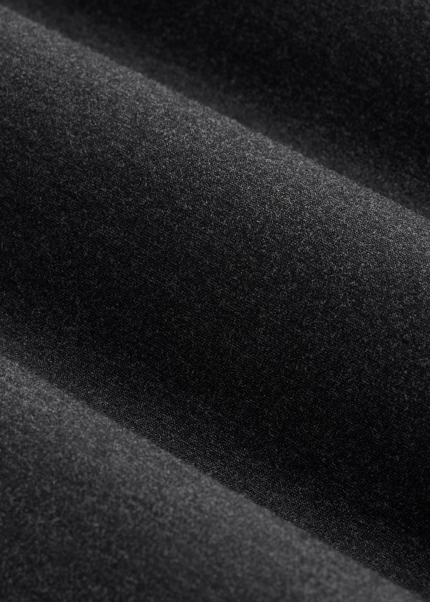 Soft Flex Ponte Pants for Tall Men in Dark Charcoal Heather