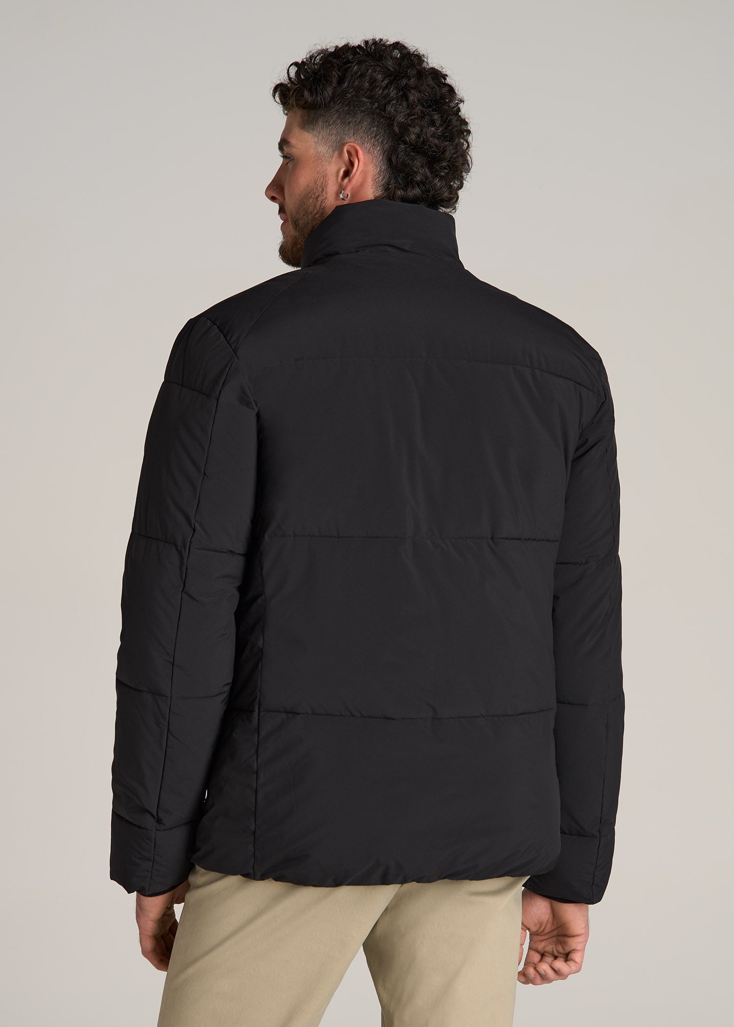 DOLMAN SLEEVE STAND COLLAR COAT ブラック 44 Stand Collar Dolman Sleeve Leather Coat BK | Orfeo