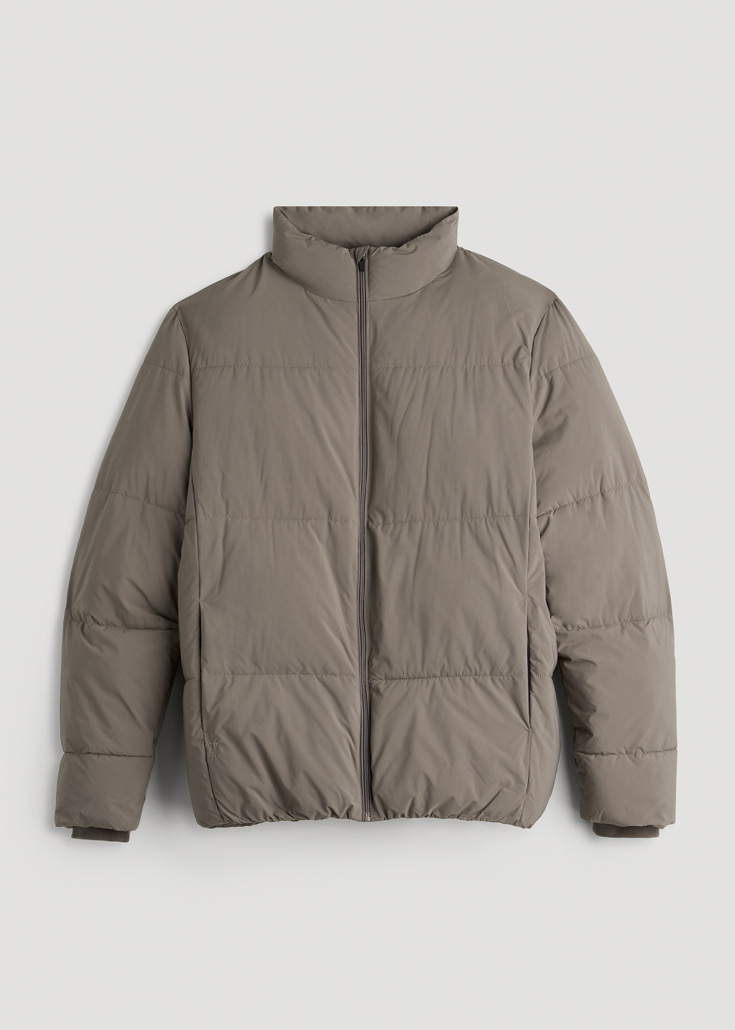 Stand Collar Puffer Coat Jacket for Tall Men | American Tall