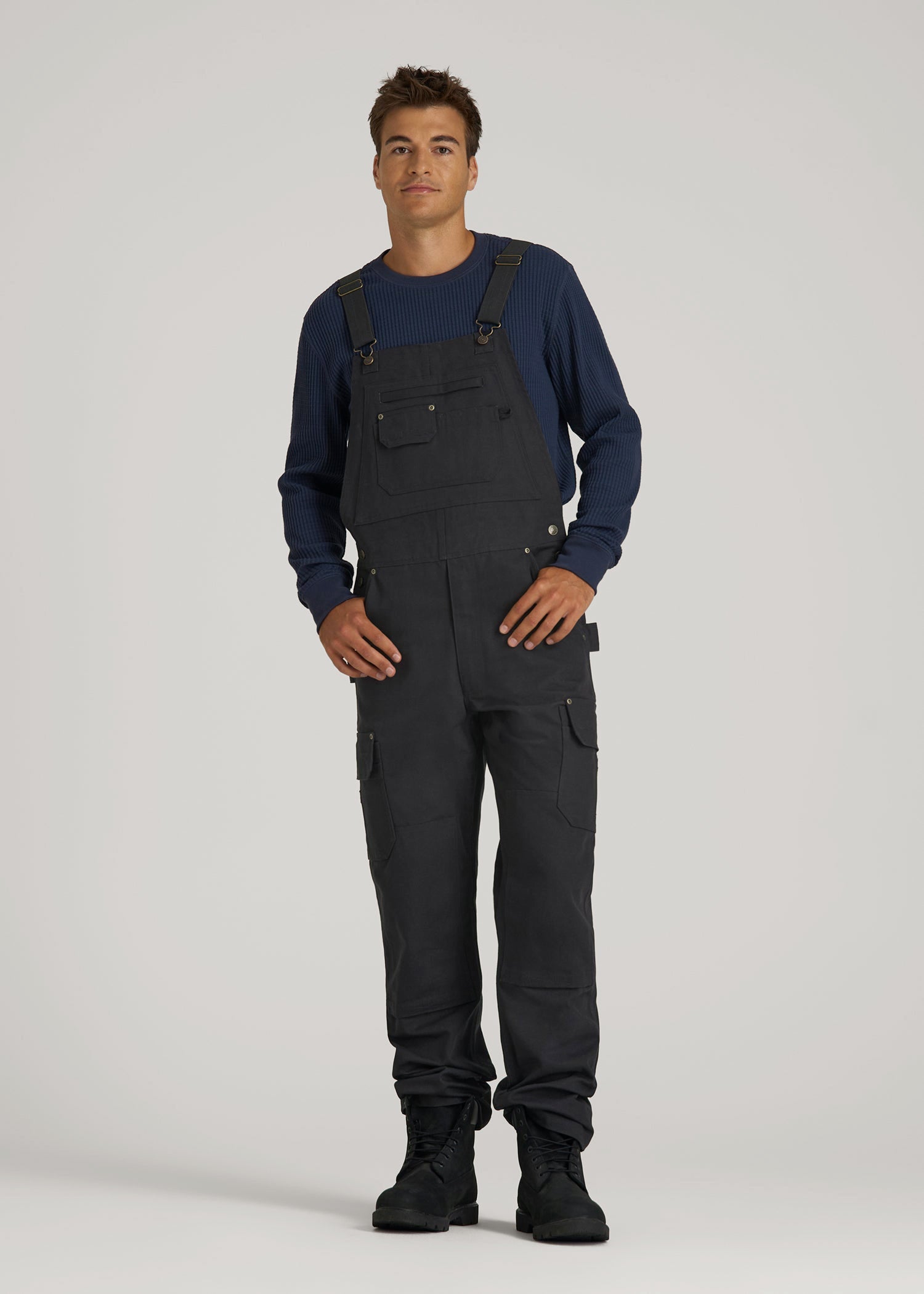 LJ&S Canvas Bib Overalls for Tall Men | American Tall