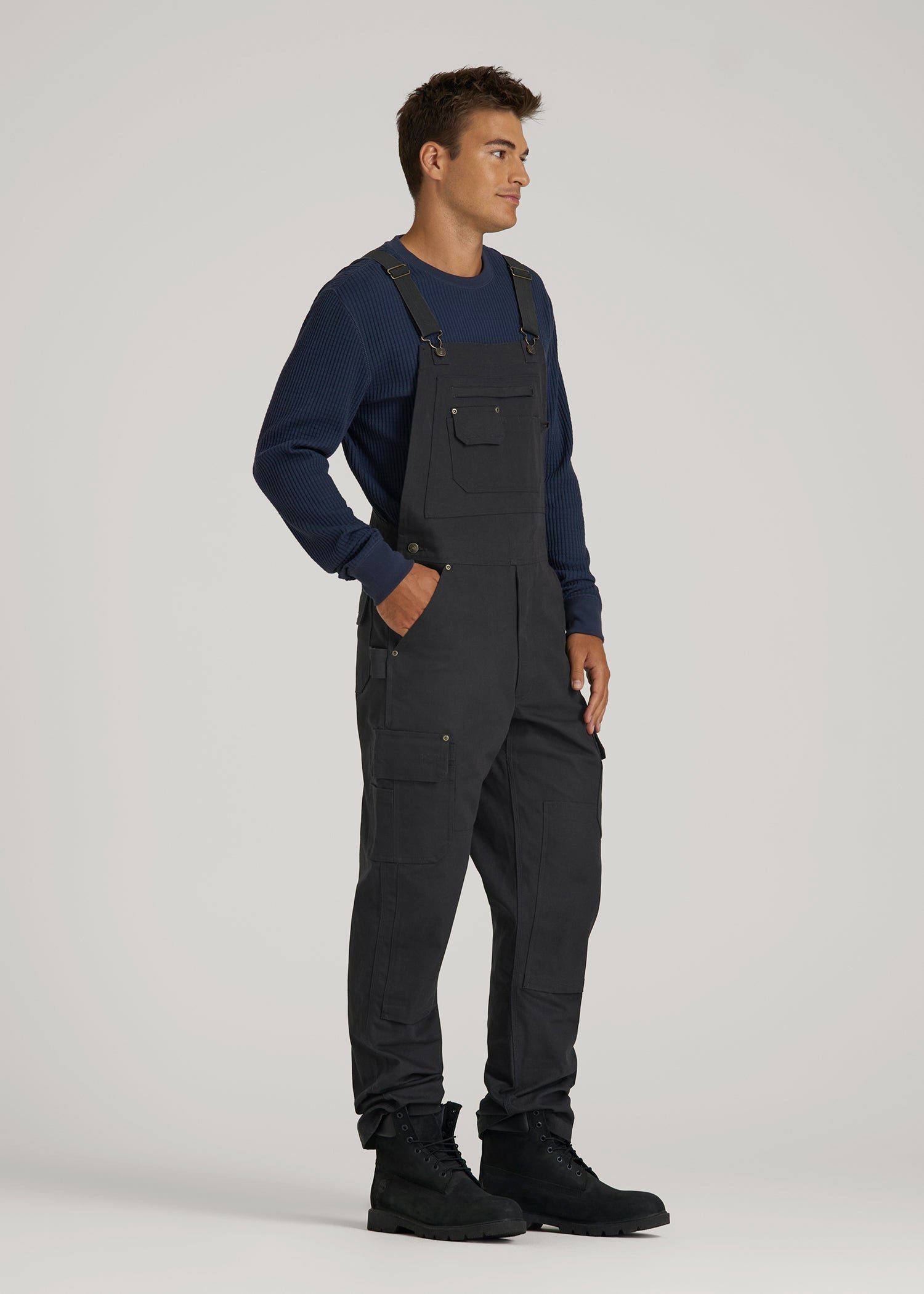 LJ&S Canvas Bib Overalls for Tall Men | American Tall