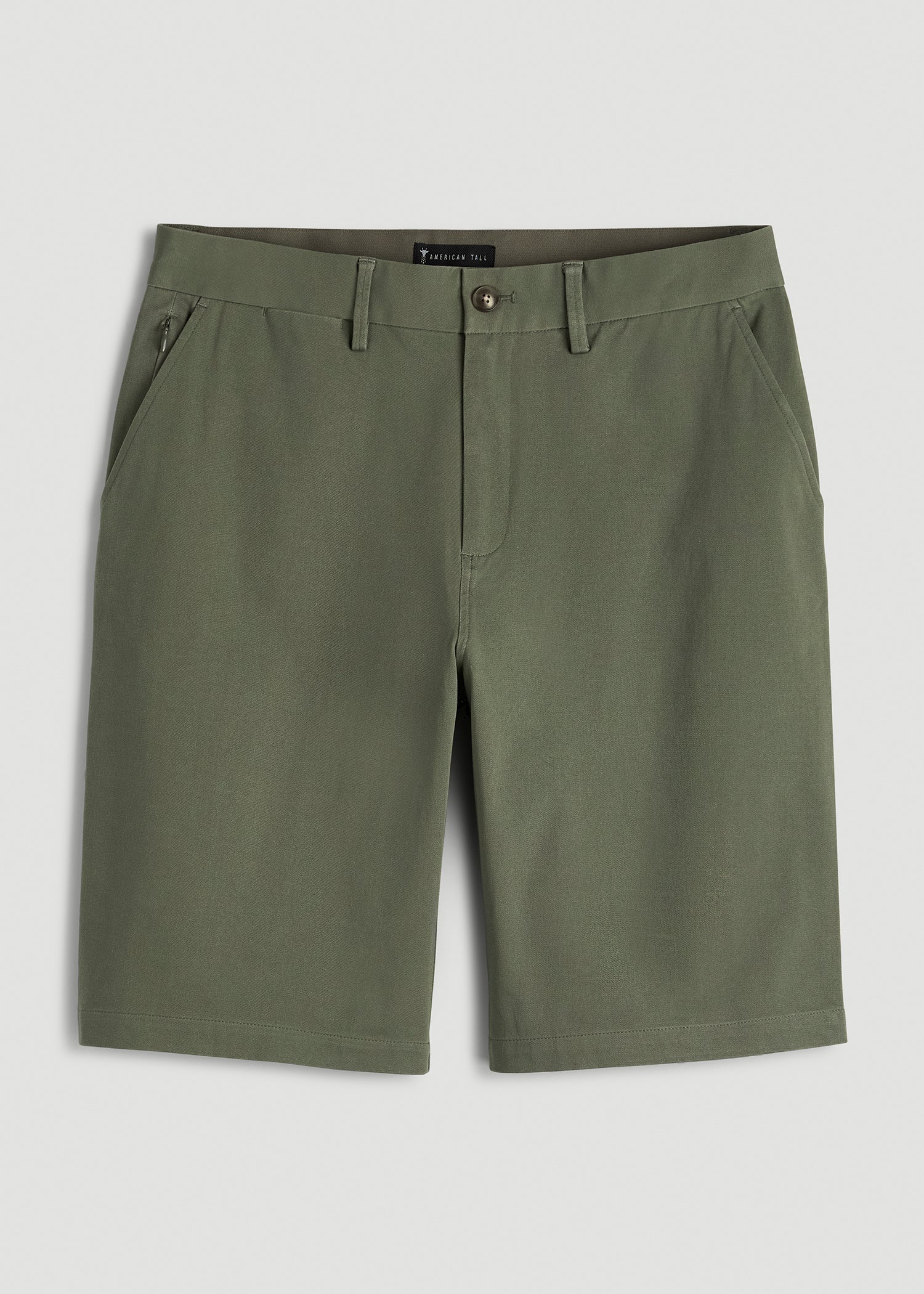 Stretch Commuter Chino Shorts for Tall Men | American Tall