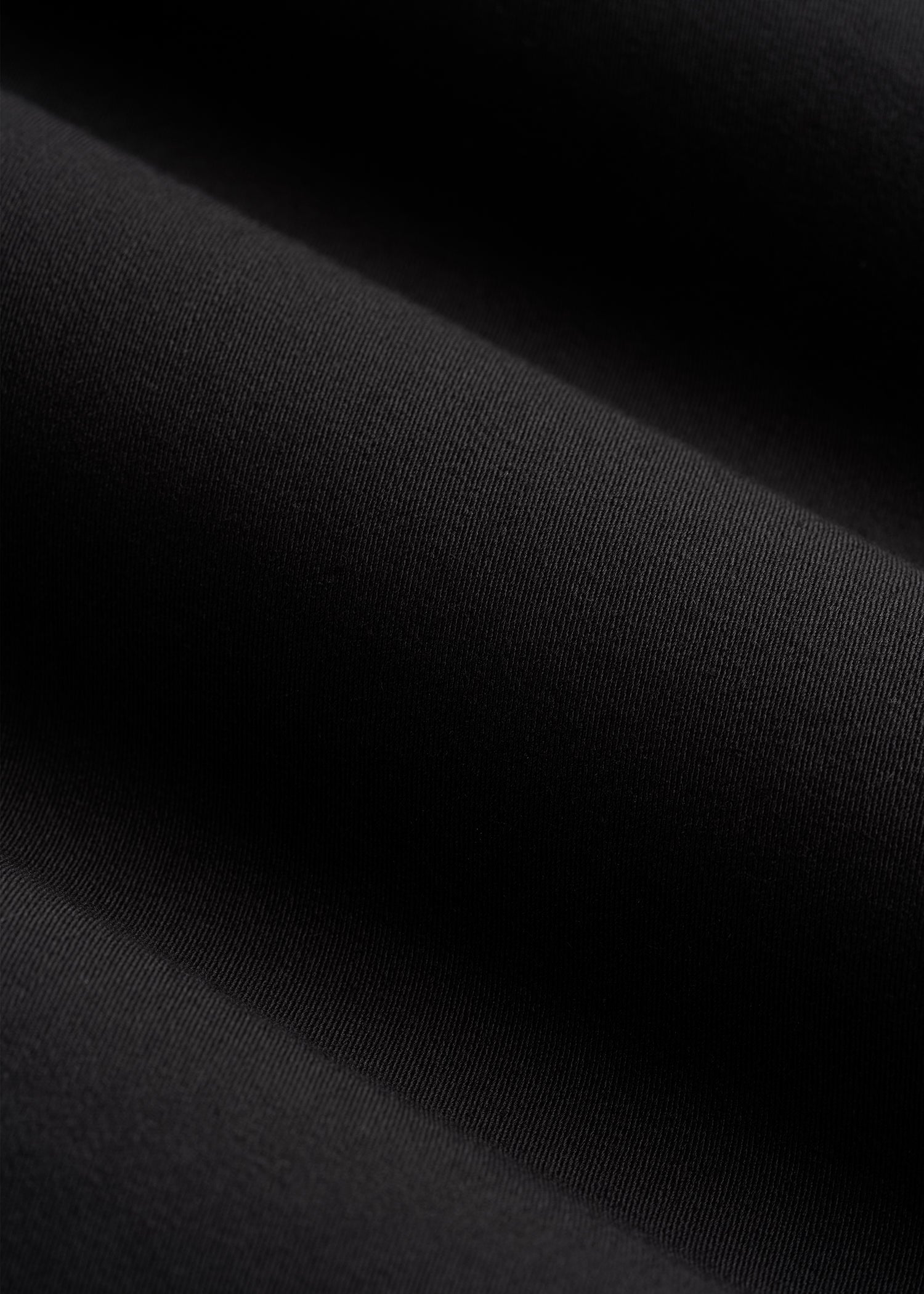 Stretch Commuter Pleated Chinos for Tall Men in Black