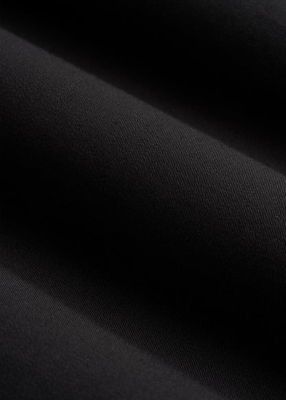 Stretch Commuter Pleated Chinos for Tall Men in Black