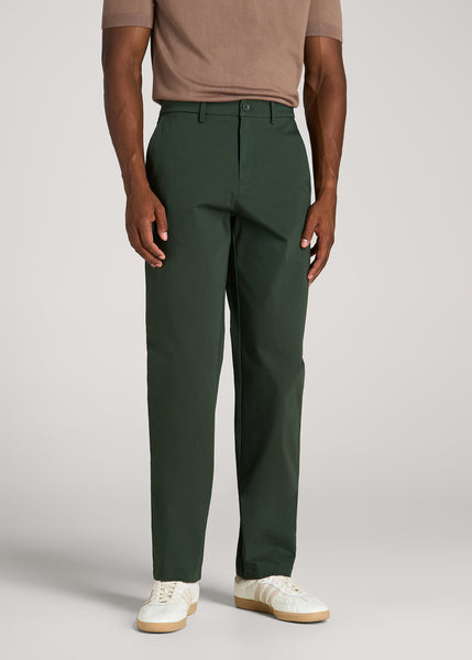 4 Way Stretch Commuter Straight Chino Pants for Tall Men
