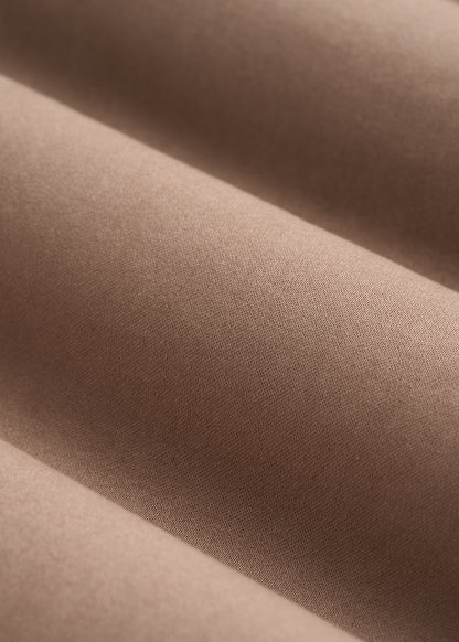 TAPERED-FIT Stretch Cotton Cargo Jogger Pants for Tall Men in Dark Sand