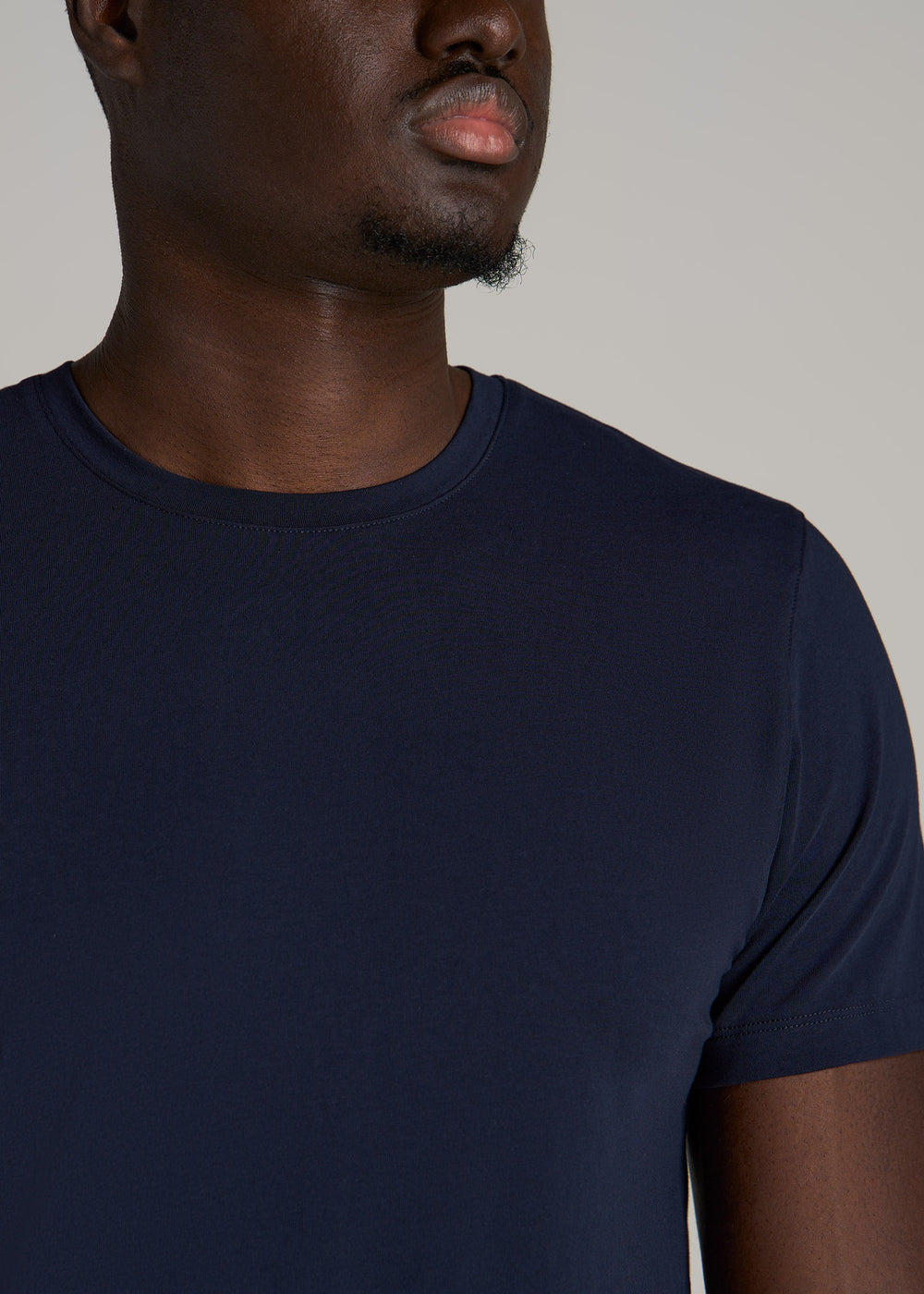Stretch Cotton T-Shirt for Tall Men | American Tall