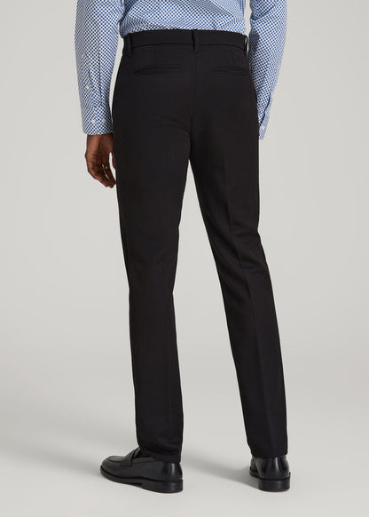 TAPERED-FIT Stretch Dress Pants for Tall Men in Black 38 / 40 / Black TAPERED-FIT Stretch Dress Pants for Tall Men in Black 38 / 40 / Black