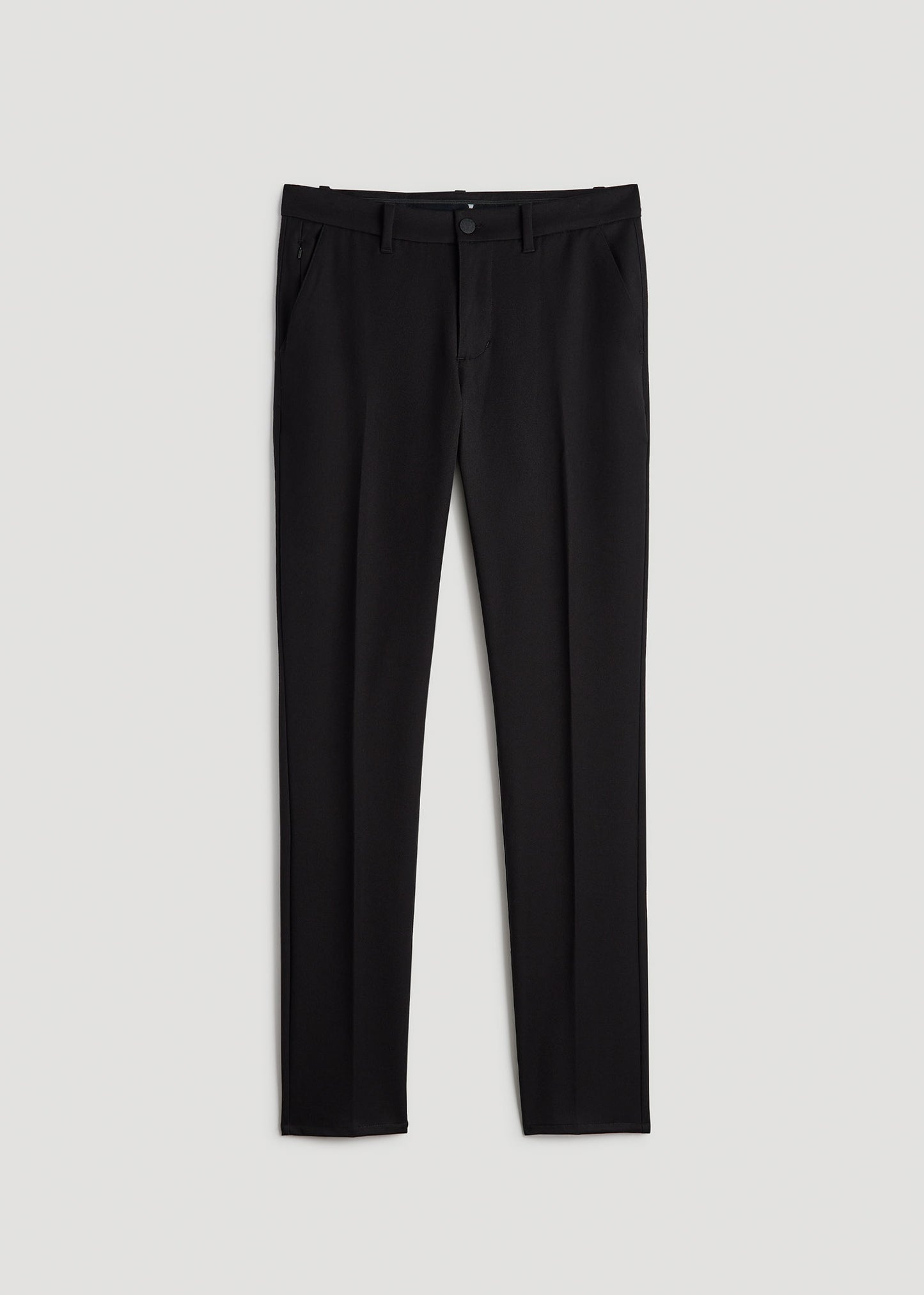 TAPERED-FIT Stretch Dress Pants for Tall Men in Black