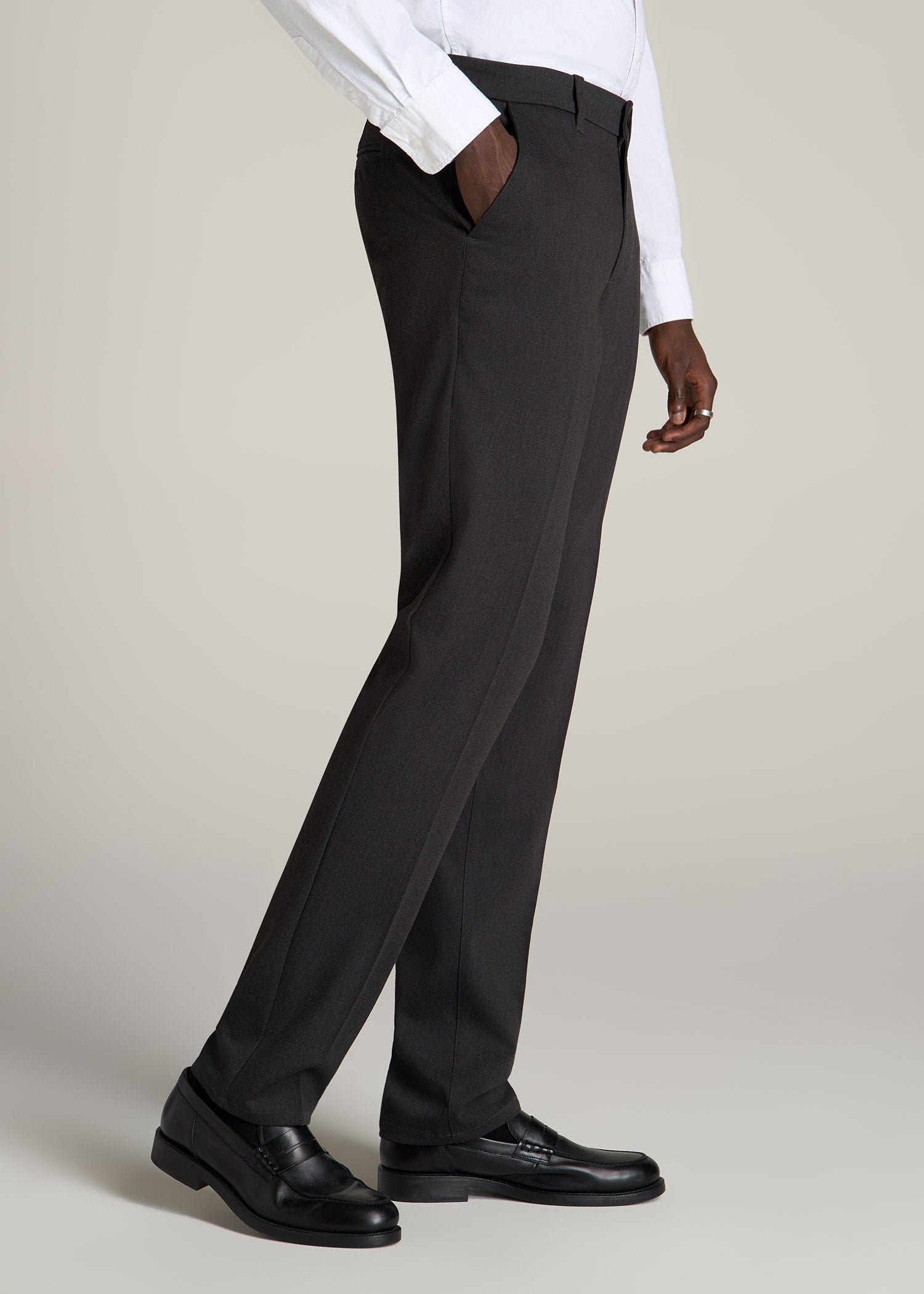  Black - Men's Dress Pants / Men's Pants: Clothing