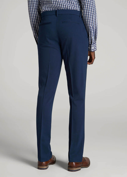TAPERED-FIT Stretch Dress Pants for Tall Men in Marine Navy 38 / 38 / Marine Navy TAPERED-FIT Stretch Dress Pants for Tall Men in Marine Navy 38 / 38 / Marine Navy