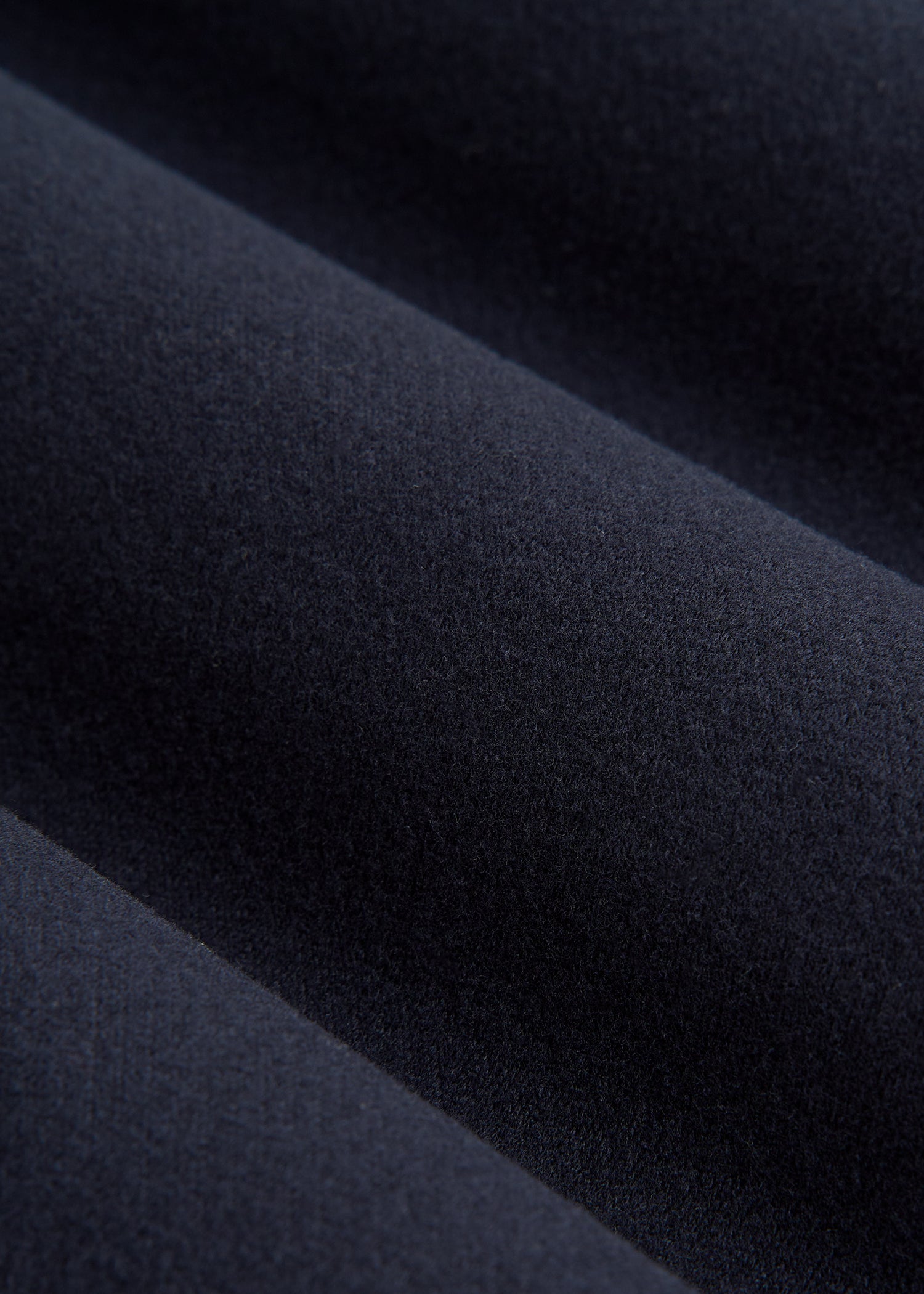 Stretch Flannel Button Shirt for Tall Men in True Navy