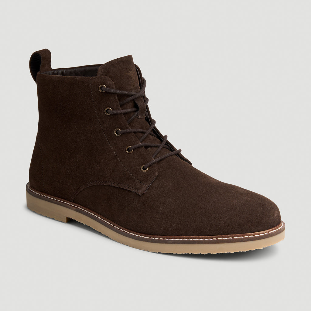RHUNE brown suede boots Men’s Size 11.5 ROAN Duty Lace Up Boot (Men) - Brown Valour – The Heel Shoe  main image 4