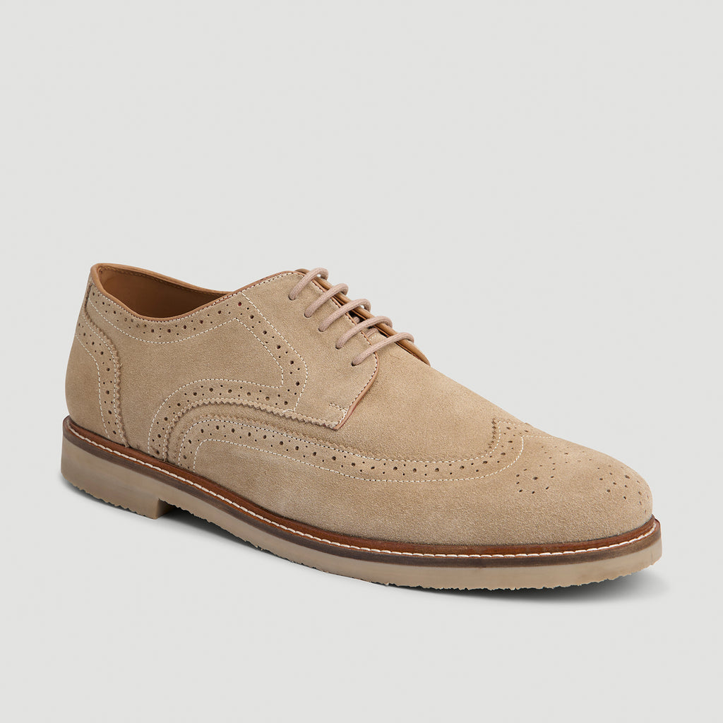 beige dress shoes for men Men`s Beige Casual Slip-On 7 / Beige