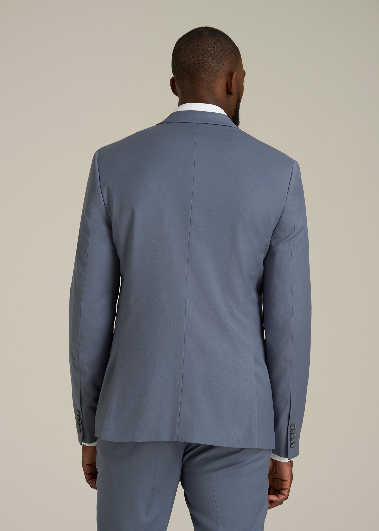 Suit Jacket for Tall Men in Blue Slate
