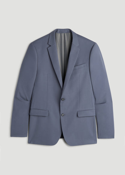 Suit Jacket for Tall Men in Blue Slate