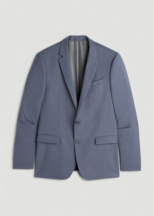 Suit Jacket for Tall Men in Blue Slate